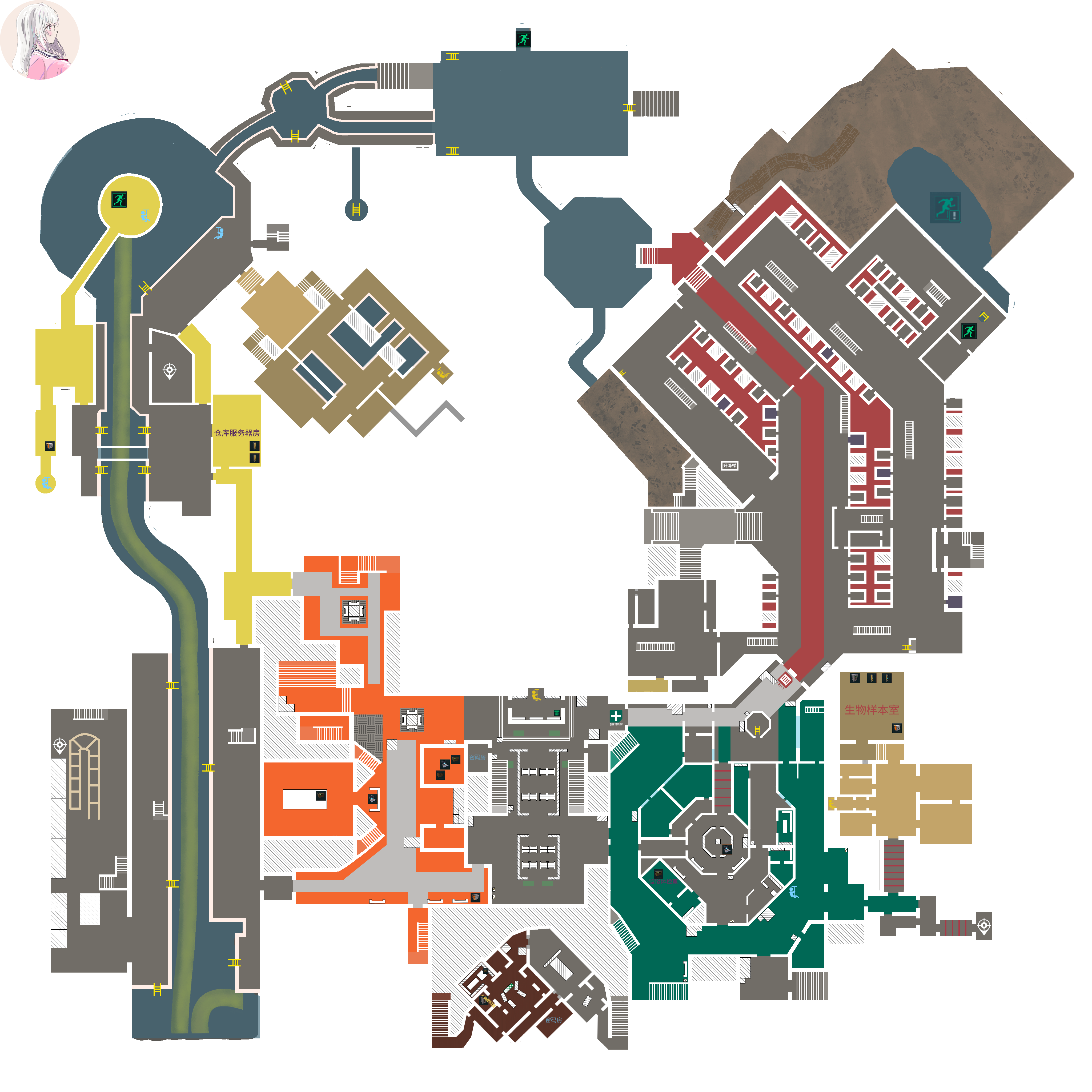 图层S1 - 一楼结构