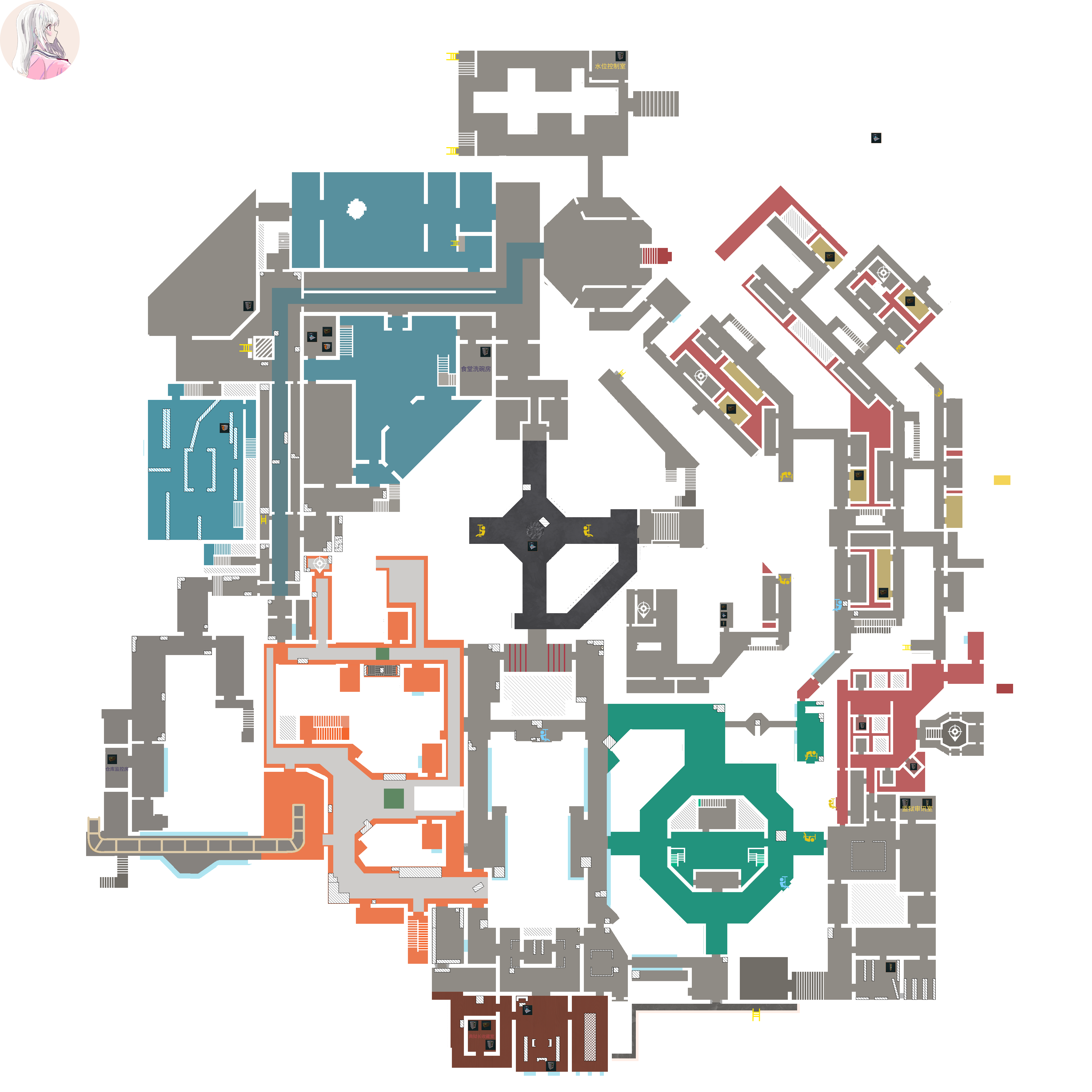 图层S2 - 二楼结构